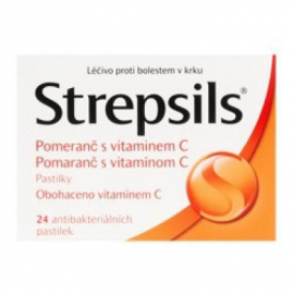 STREPSILS POMERANČ S VITAMINEM C